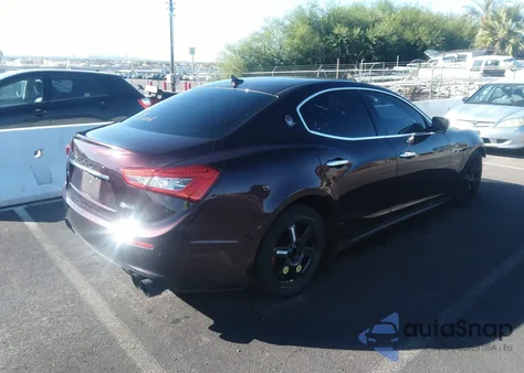 2014 Maserati Ghibli S Q4 из США, поврежденный, VIN ZAM57RTA1E1090430